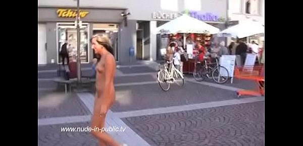  Tatjana Nude In Public